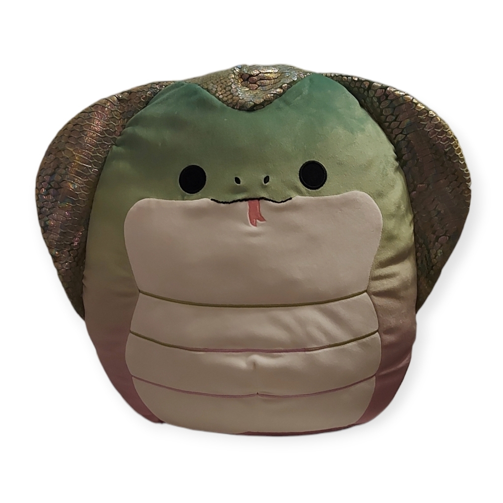 20" Squishmallows Amalie the Green Snake